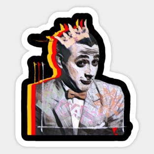 pee wee herman /paul reubens vintage design Sticker